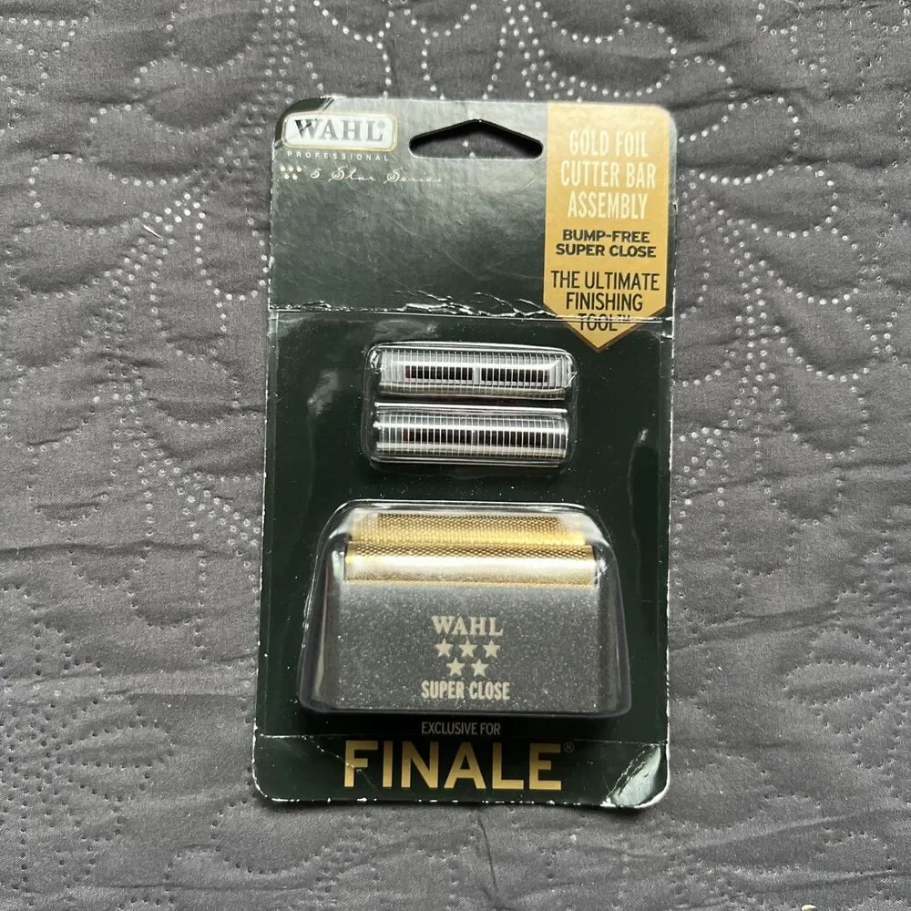 Wahl 7043 5 Star Series Finale Replacement Gold Foil & Cutter Bar Assembly NEW